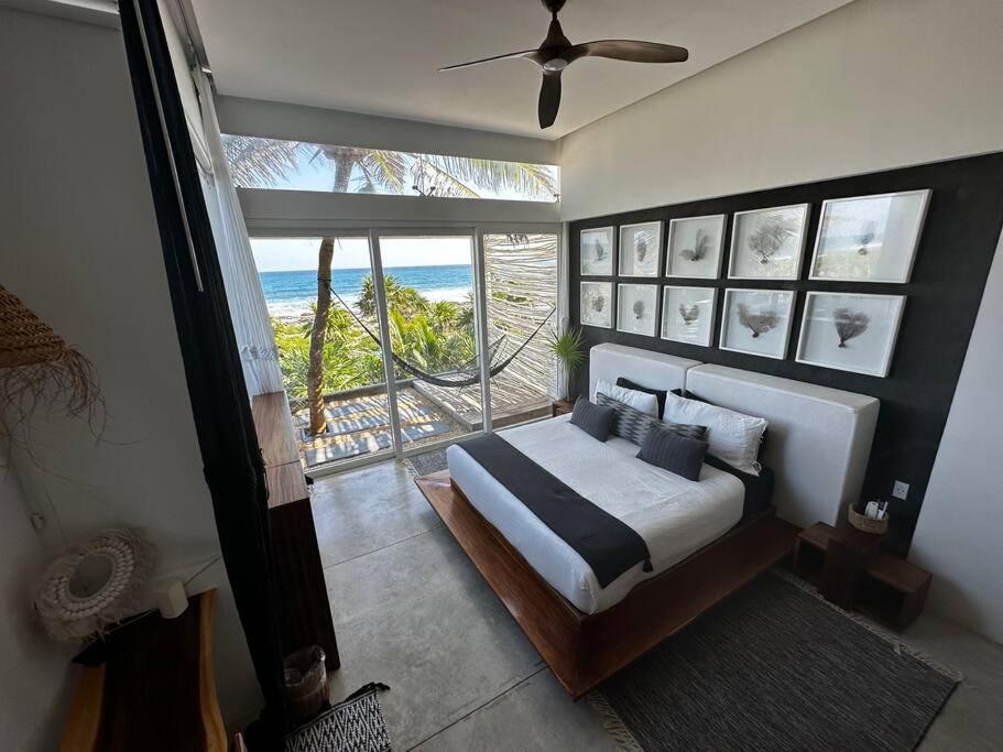 Tulum Beachfront Villa I'Ik By Casa Xuul Tulum Dış mekan fotoğraf