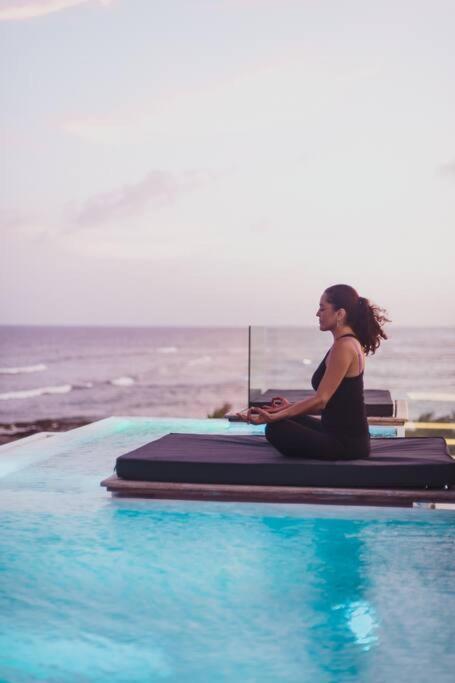 Tulum Beachfront Villa I'Ik By Casa Xuul Tulum Dış mekan fotoğraf