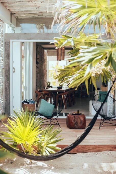 Tulum Beachfront Villa I'Ik By Casa Xuul Tulum Dış mekan fotoğraf