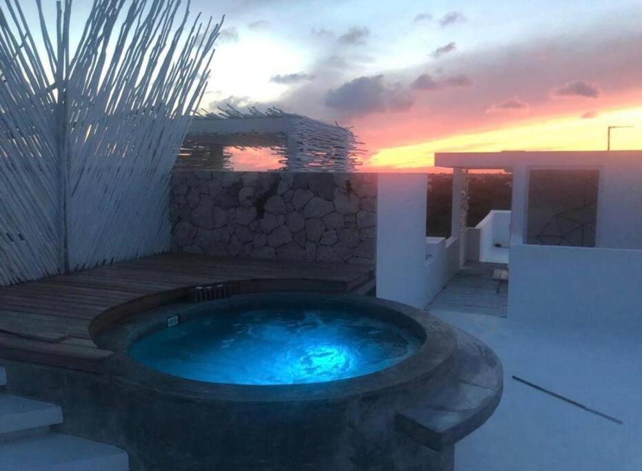 Tulum Beachfront Villa I'Ik By Casa Xuul Tulum Dış mekan fotoğraf